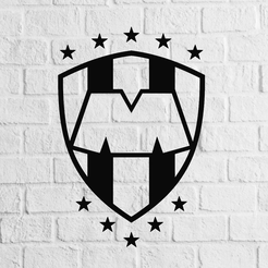 Fondo.png Fichier STL Logo Rayados・Design pour imprimante 3D à télécharger