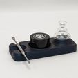PXL_20221229_005245162-1.jpg Dab stand with tool holder jar and carb cap