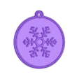 ball_snow.stl Archivo STL gratis adornos navideños (galletas)・Diseño imprimible en 3D para descargar
