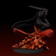 WIP9.jpg Berserk Guts vs Grunbeld 3d print statue