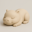 Sleepy-Capybara-Sculpture.png Sleepy Capy – Capybara Resting Figurine