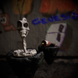 tbrender_Viewport_014.png Earthworm Jim Skull. By FOSSIL CORP