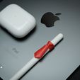DSCF2416.jpg Fichier OBJ gratuit Clip de cravate pour Apple Pencil 1 & 2 | iPad・Modèle imprimable en 3D à télécharger