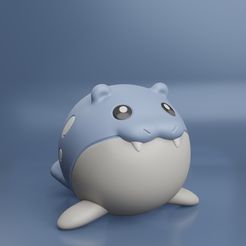 spheal-render.jpg Pokemon - Spheal