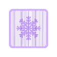 Snowflake in a box 10x10 V2.stl Snowflake in a box
