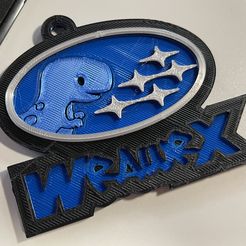 W-Rawr-X.jpg Subaru W-Rawr-X Keychain