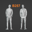 257.png FIGURE Boy (257) - SCALE 164 - 3D PRINT MODEL