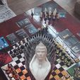 cersei-y-tablero.jpg Cersei Lannister chess piece game of thrones