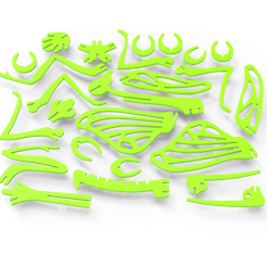 GreenMantis.png Файл 3D Green Mantis Puzzle・Модель 3D-принтера для скачивания