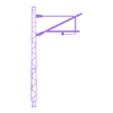 H0 Catenery pole A05 - file4Print(2).stl [Escala ZM H0] Conjunto de pólos básicos de catenária Tipo:A01-A08 FDM