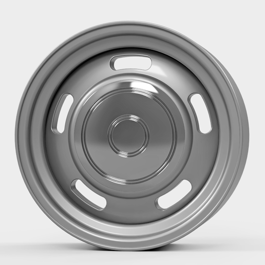 Standard Rim - Cragar Wheels "Series 344" Rally (STL FILE)