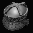 Gimli_6.jpg Casque de Gimli Le retour du roi 3d téléchargement numérique
