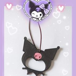 Screenshot_2022-06-24-15-28-25-156_com.instagram.android.jpg Fichier STL Pendentif Kuromi mignon・Design pour imprimante 3D à télécharger