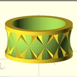 qausiKnurledRing_display_large.jpg Fichier STL gratuit Bague Quasi moletée・Modèle imprimable en 3D à télécharger