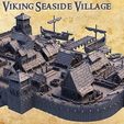Viking-Seaside-Village-p3.jpg Viking Seaside Village - Tabletop Terrain - 28 MM