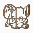 eevesubir1.jpg Eevee Pokemon Anime Chibi Cookie Cutter