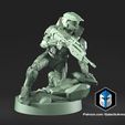 Pose-9.jpg 1:48 Scale Halo 3 Master Chief Miniatures - 3D Print Files