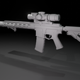 3.png 1/6 scale KS-1 assult rifle