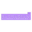 Barbarian_text_B03.stl Stencils - Diablo