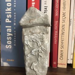 Oe ee ee fojoxisg jeAsos Göbeklitepe Statue T-Shaped Stone with Three Animals / Göbeklitepe ,Urfa, Turkey - Netflix Tv Series THE GIFT (ATIYE)