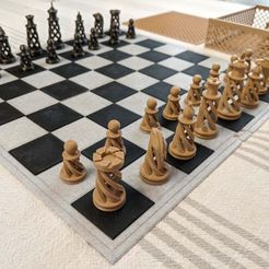 IMG_20200610_191426.jpg Бесплатный STL файл Thin Sectioned Chess Board with Box・3D-печатная модель для загрузки