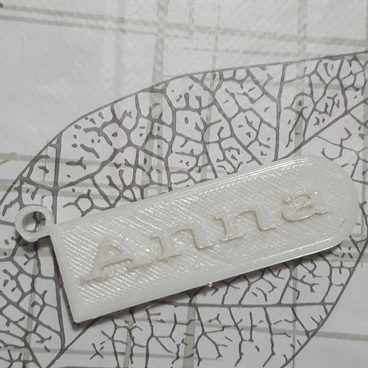 Portachiavi Anna 3D model