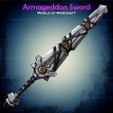 1.jpg Armageddon Sword From World Of Warcraft- Fan Art 3D print model
