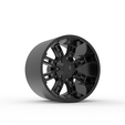 H103.392.1.png HAVOC OFF-ROAD H103 WHEEL 3D PRINT MODEL