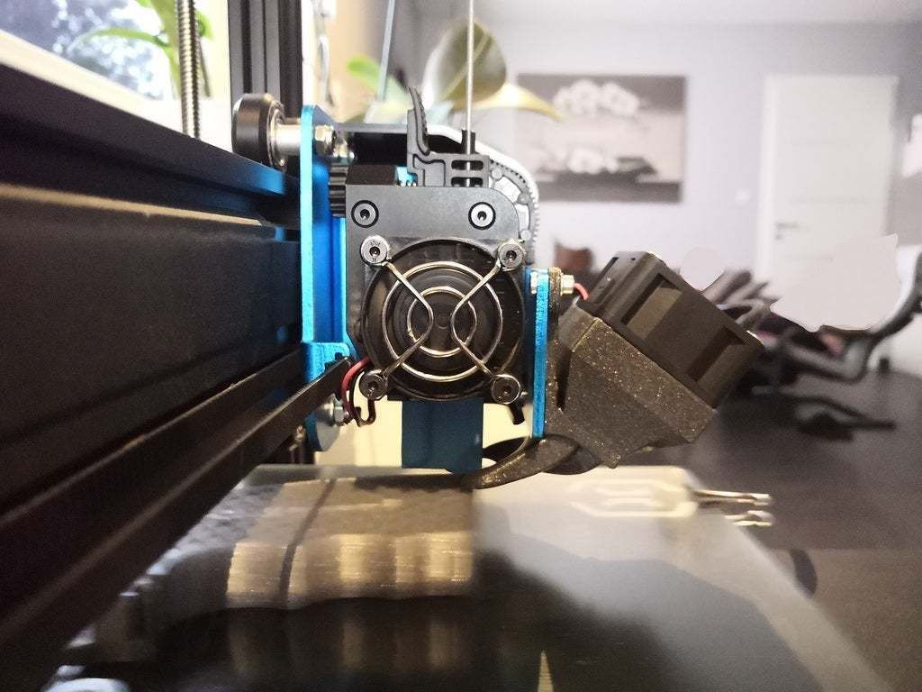 Download free GCODE file Duct for axial cooling fan / Artillery