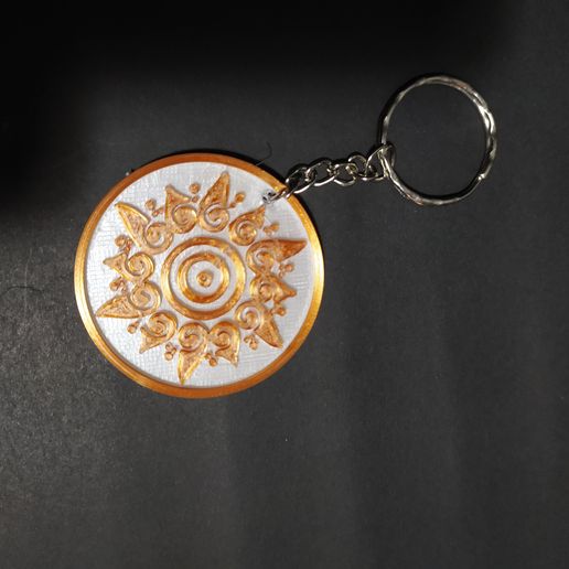 Keychain Qishan Wen 3D model