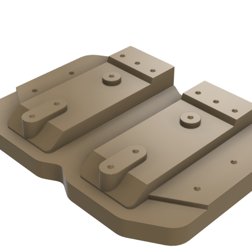 4.png Glock Einzelmagazin 9mm Holster Form und Trim Schablone