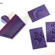 zzz-1.png Stamp 79 - Harry Potter Logo - Fondant Decoration Maker Toy