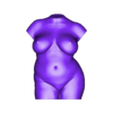 Toll woman.stl Sexy fat woman torso for candle