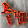 Captura de Pantalla 2020-02-24 a la(s) 14.46.38.png STL-Datei Harry potter cookie cutter kostenlos・Design für 3D-Drucker zum herunterladen