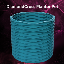 Plant-Coasters.png DiamondCross Planter Pot