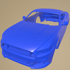 b05_012.png Fichier STL MUSTANG GT 2015 CARROSSERIE IMPRIMABLE・Design à télécharger et à imprimer en 3D, printinghub