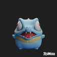 6.png ItsMiso 3D Printable STL File - Totodile