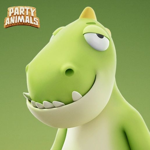 🐉 Underbite dragon PARTY ANIMALS・ STL File for ・Cults