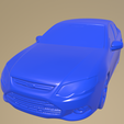 b25_001.png Archivo STL Ford FG Falcon XR6 sedán 2011 Imprimible Coche En Piezas Separadas・Objeto de impresión 3D para descargar