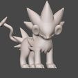 ZBrush-Document1.jpg Pokemon shinx evolution pack