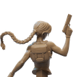 16.658.png Lara Croft Bust 3D Print