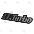 4.png RENAULT 21 2L TURBO REAR EMBLEM ANAGRAM LOGO BADGE [ 77 00 809 337 ]