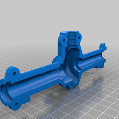 M35_Axle_rear_top_single.png STL-Datei M35A2 rear axle housing kostenlos・3D-Druck-Idee zum Herunterladen