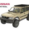 59.jpg Nissan patrol y61 1997-2004 1:10 scale wagom 3d print