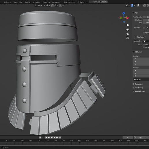 Screenshot_1.png Dark Souls Solaire of Astora Helmet for Cosplay