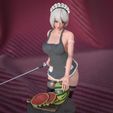 right1-Camera-2.jpg 2B Maid - YoRHa No 2 3D print model