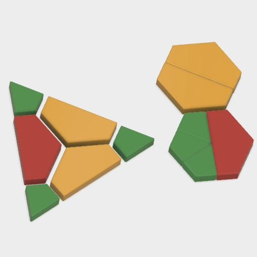 Triangle to Hexagon Dissections, Math