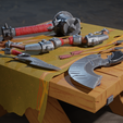 1.png Stylized Medieval Weapons Set Lowpoly PBR