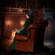 Render6.png Minerva McGonagall with cat
