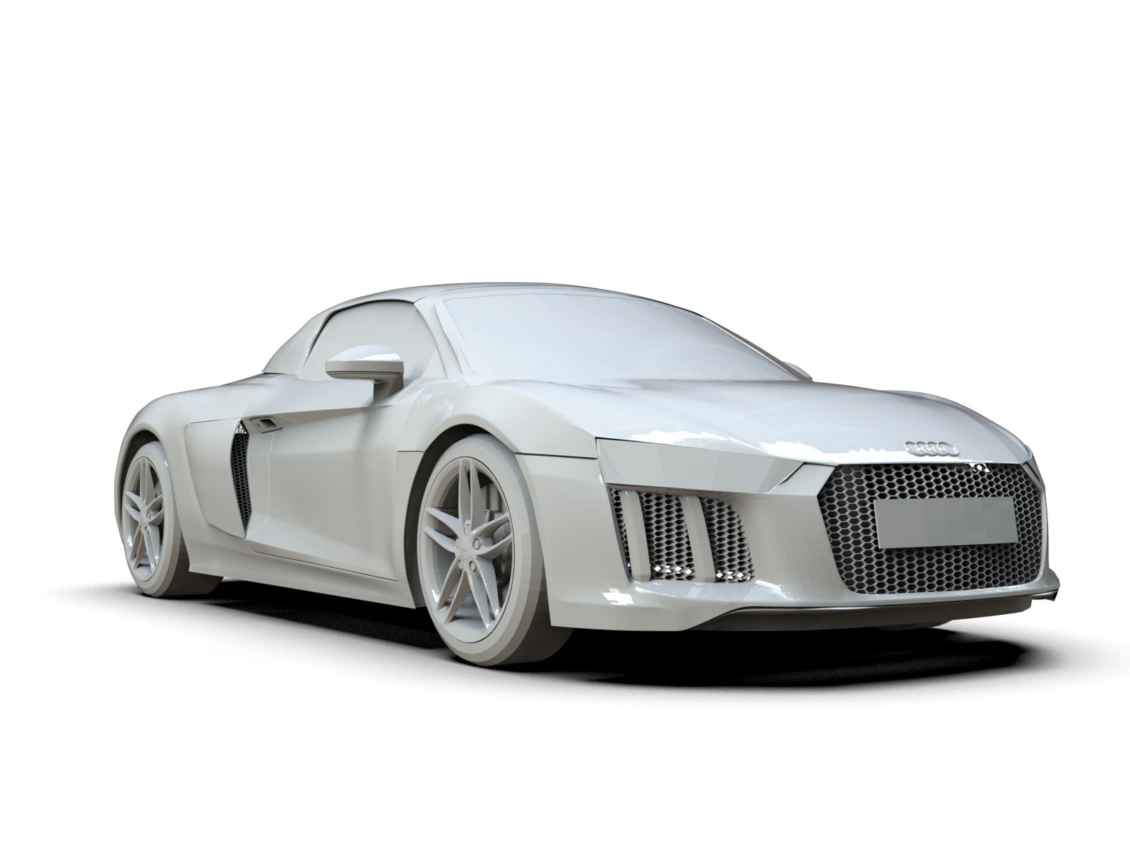 Descargar archivo STL COCHE - AUDI • Modelo para imprimir en 3D ・ Cults